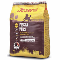 Josera (Йозера) FiestaPlus – Сухой корм с лососем и домашней птицей для собак (900 г)