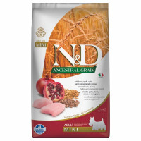 Farmina (Фарміна) N&D Low Grain Dog Chicken & Pomegranate Adult Mini – Низькозерновий сухий корм з куркою та гранатом для собак дрібних порід (7 кг) в E-ZOO фото №2 Farmina (Фарміна) N&D Low Grain Dog Chicken & Pomegranate Adult Mini – Низькозерновий сухий корм з куркою та гранатом для собак дрібних порід (7 кг) в E-ZOO