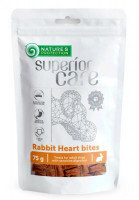 Nature's Protection (Нейчерес Протекшн) Superior Care Snacks Rabbit Heart Bites – Лакомство с сердцем кролика для собак (75 г)