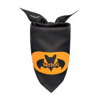 Pet Fashion (Пет Фешн) BatDog – Бандана с принтом Летучая мышь для собак (черная) (XS-S)
