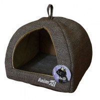 AnimAll (ЕнімАлл) Darling – Будиночок з твіда і плюша для собак і котів (41x41x32 см) в E-ZOO