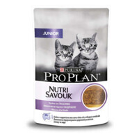 Purina Pro Plan (Пуріна Про План) Junior Nutrisavour Mousse Turkey - Вологий корм з індичкою для молодих котів (шматочки в паштеті) (85 г) в E-ZOO