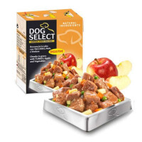 Dog Select (Дог Селект) Turkey,Apple&Vegetables – Вологий корм з індичкою, яблуками і овочами для собак (шматочки в соусі) (375 г) в E-ZOO