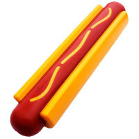 SodaPup (Сода Пап) Nylon Hot Dog Chew Toy – Игрушка жевательная Хот-дог из суперпрочного материала для собак (15х3 см)