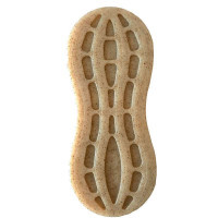 SodaPup (Сода Пап) Nylon Peanut – Игрушка жевательная Арахис из суперпрочного материала для собак (18х8 см) в E-ZOO