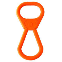 SodaPup (Сода Пап) Opener Tug Toy – Игрушка жевательная Кольцо для открывания из суперпрочного материала для собак (30,48х12,7 см)