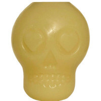SodaPup (Сода Пап) Skull Treat Dispenser – Жевательная игрушка-диспенсер Светящийся череп для лакомств из суперпрочного материала для собак (M)