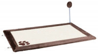 Trixie (Трикси) Когтеточка-коврик с игрушкой на пружине для котов (70х45 см) в E-ZOO