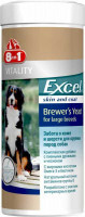 8in1 (8в1) Vitality Excel Brewers Yeast for large breed - Витаминная добавка для собак крупных пород, поддержание здоровья кожи и шерсти (80 шт.) в E-ZOO