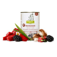 Isegrim (Изегрим) Reindeer - Консервованный корм с мясом северного оленя, черникой, грибами и травами для собак (400 г Sale!) в E-ZOO фото №3 Isegrim (Изегрим) Reindeer - Консервованный корм с мясом северного оленя, черникой, грибами и травами для собак (400 г Sale!) в E-ZOO