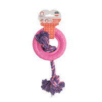 Misoko&Co (Місоко і Ко) Іграшка Кільце з мотузкою для собак (30,5x13,5 см) в E-ZOO