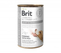 Brit GF Veterinary Diet (Брит Ветеринари Диет) Dog Joint & Mobility - Влажный корм с сельдью и индейкой для поддержания здоровья суставов у собак (400 г)