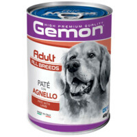 Gemon (Джемон) Dog Adult Pate with Lamb - Влажный корм с ягненком для взрослых собак всех пород (паштет) (400 г) в E-ZOO
