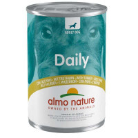 Almo Nature (Альмо Натюр) Daily Dog Adult Turkey - Полнорационный консервированный корм с индейкой для взрослых собак всех пород (400 г)