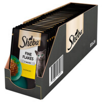Sheba (Шеба) Black&Gold Fine Flakes - Вологий корм з куркою для котів (шматочки в желе) (28x85 г (box)) в E-ZOO