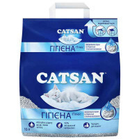 Catsan (Кетсан) Hygiene Plus – Наповнювач Гігієна Плюс кварцовий для котячого туалету (10 л) в E-ZOO