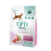 OptiMeal (ОптиМил) Lamb Sensitive Digestion Cat – Сухой корм с ягнёнком для кошек с чувствительным пищеварением (200 г) в E-ZOO