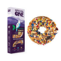 Special One (Спешл Ван) Donuts - Пончики "Барбарис, василёк, кокос" для декоративных птиц (60 г) в E-ZOO