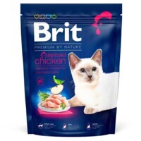 Brit Premium (Брит Премиум) by Nature Cat Sterilized Chicken - Сухой корм с курицей для взрослых стерилизованных котов (800 г) в E-ZOO