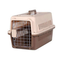 Nunbell (Нанбел) Pet Carrier IATA Size 1 - Пластиковая переноска для котов и собак мелких пород весом до 10 кг с железной дверью, соответствующая стандартам IATA (48х32х30 см)