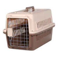 Nunbell (Нанбел) Pet Carrier IATA Size 3 - Пластиковая переноска для собак весом до 20 кг с железной дверью, соответствующая стандартам IATA (65х47х46 см)