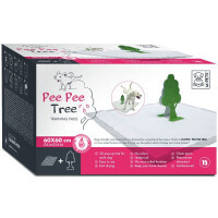 M-Pets (М-Петс) Pee Pee Tree Training Pads - Приучающие пеленки с деревцем для собак (60х60 см / 15 шт.)