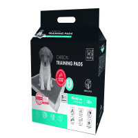M-Pets (М-Петс) Carbon Training Pads - Одноразові пелюшки з бамбуковим вугіллям для собак (45х33 см / 30 шт.) в E-ZOO