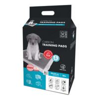 M-Pets (М-Петс) Carbon Training Pads - Одноразовые пеленки с бамбуковым углем для собак (90х60 см / 30 шт.) в E-ZOO