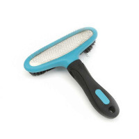 M-Pets (М-Петс) Double - Sided Slicker Brush - Щітка-пуходерка двостороння для собак (15x17 см) в E-ZOO фото №2 M-Pets (М-Петс) Double - Sided Slicker Brush - Щітка-пуходерка двостороння для собак (15x17 см) в E-ZOO
