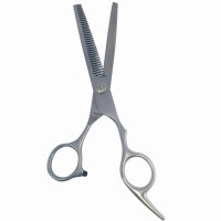 M-Pets (М-Петс) Grooming Steel Thinning Scissor - Ножиці філірувальні, металеві для стрижки собак (6x19x0,5 см) в E-ZOO