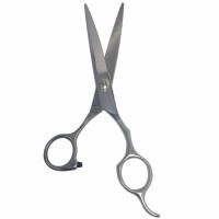 M-Pets (М-Петс) Grooming Steel Curved Scissor - Ножницы изогнутые, стальные для стрижки собак (6x20x0,7 см)