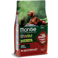 Monge (Монж) BWild Grain Free Lamb Adult All Breeds - Беззерновий корм з ягням для дорослих собак різних порід (2,5 кг) в E-ZOO
