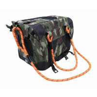 M-Pets (М-Петс) Remix Travel Carrier 2in1 Camouflage - Складна камуфляжна сумка-переноска з повідцем у комплекті для собак малих порід та котів вагою до 4,5 кг (41х28х28 см) в E-ZOO