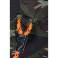 M-Pets (М-Петс) Remix Travel Carrier 2in1 Camouflage - Складна камуфляжна сумка-переноска з повідцем у комплекті для собак малих порід та котів вагою до 4,5 кг (41х28х28 см) в E-ZOO