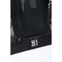 M-Pets (М-Петс) Remix Travel Carrier 2in1 Camouflage - Складна камуфляжна сумка-переноска з повідцем у комплекті для собак малих порід та котів вагою до 4,5 кг (41х28х28 см) в E-ZOO