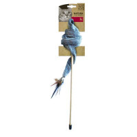 M-Pets (М-Петс) Natura Plush Ribbon - Плюшевая лента игрушка-дразнилка для котов (43 см) в E-ZOO
