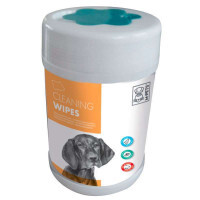 M-Pets (М-Петс) Pet Cleaning Wipes – Влажные салфетки для поддержания чистоты ушей, носа, глаз у собак и котов (80 шт./уп.)