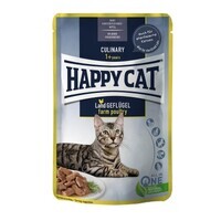 Happy Cat (Хеппі Кет) Culinary Land-Geflugel - Вологий корм з птицею для котів (шматочки в соусі) (85 г) в E-ZOO