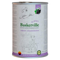 Baskerville (Баскервиль) Super Premium Lamm Mit Johannisbeeren - Консервы c ягненком и смородиной для собак (400 г)