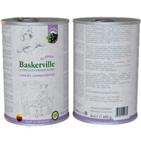 Baskerville (Баськервіль) Super Premium Lamm Mit Johannisbeeren - Консерви з ягням та смородиною для собак (400 г) в E-ZOO