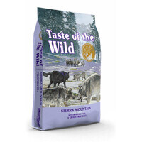 Taste of the Wild (Тейст оф зе Вайлд) Sierra Mountain Canine Formula - Сухой корм с запеченным мясом ягненка для собак различных пород на всех стадиях жизни (12,2 кг)