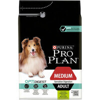 Purina Pro Plan (Пурина Про План) Medium Sensitive Digestion Adult – Сухой корм с ягнёнком для взрослых собак средних пород (3 кг)
