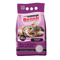 Super Benek (Супер Бенек) Compact Line Lavender – Бентонитовый наполнитель Компактный для кошачьего туалета с ароматом лаванды (10 л) в E-ZOO