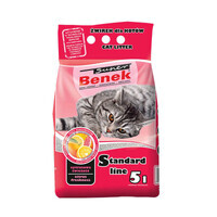Super Benek (Супер Бенек) Standard Line Citrus – Бентонитовый наполнитель Стандарт для кошачьего туалета с ароматом цитруса (5 л)