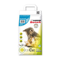 Super Benek (Супер Бенек) Corn Line Cat Litter Sea Breeze – Наполнитель кукурузный стандартный для кошачьего туалета с ароматом морского бриза (14 л / 8,8 кг)