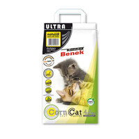 Super Benek (Супер Бенек) Corn Line Ultra Cat Litter Natural – Наповнювач кукурудзяний Ультра для котячого туалету без аромату (7 л / 4,4 кг) в E-ZOO