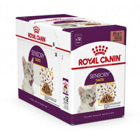Royal Canin (Роял Канин) Sensory Taste in Gravy – Влажный корм с мясом для взрослых кошек, стимулирующий вкусовые рецепторы (кусочки в соусе) (12х85 г (box)) в E-ZOO