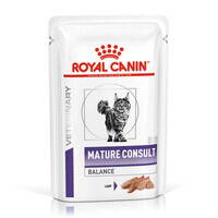 Royal Canin (Роял Канин) Mature Consult Balance Loaf - Консервированный корм для котов и кошек старше 7 лет, склонных к набору веса (паштет) (12х85 г (box)) в E-ZOO