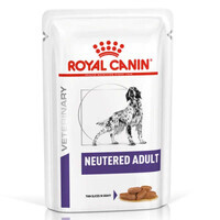 Royal Canin (Роял Канин) Neutered Adult in Gravy - Ветеринарная диета для стерилизованных собак различных пород, склонных к набору лишнего веса (кусочки в соусе) (100 г)