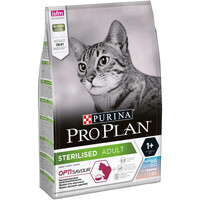 Purina Pro Plan (Пурина Про План) Sterilised Adult Cod & Trout - Сухой корм с треской и форелью для стерилизованных взрослых котов (3 кг)